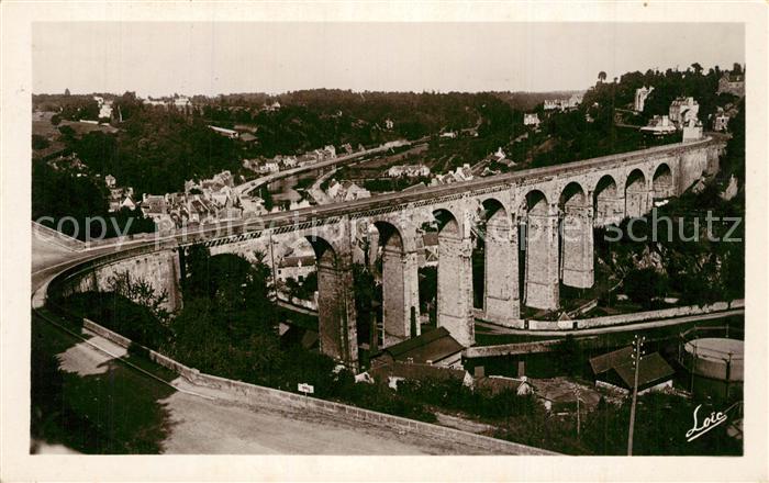 Dinan 22 Le Viaduc et la Coulee de la Rance