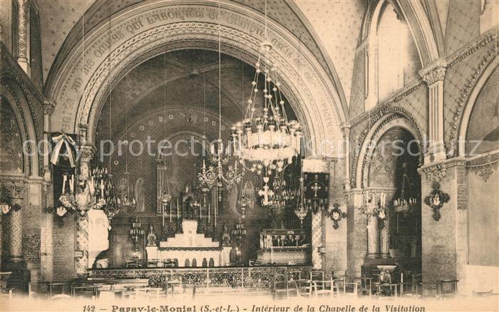 Paray-le-Monial Interieur de la Chapelle de la Visitation