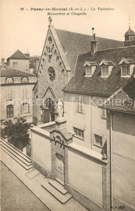 Paray-le-Monial La Visitation Monastere et Chapelle