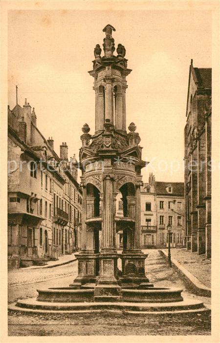 Autun Fontaine Saint Lazare