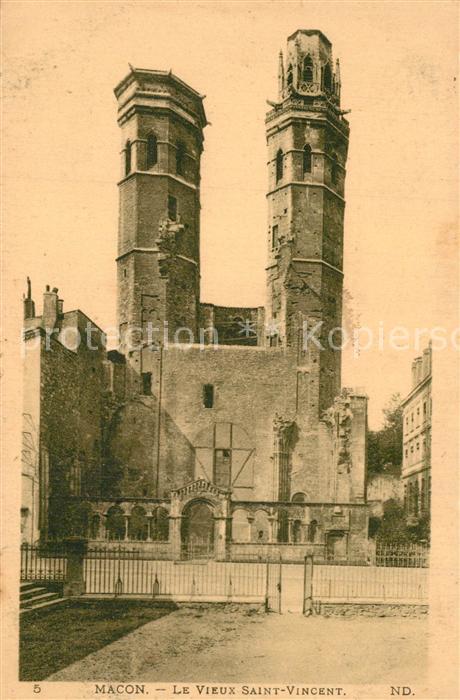 Macon 71 Le Vieux Saint Vincent