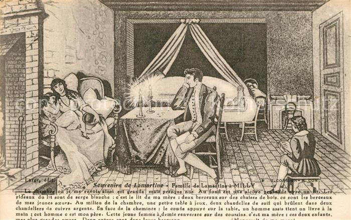 Lamartine Famille de Lamartine a Milly