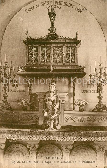 Tournus Eglise St Philibert Chapelle et Chasse