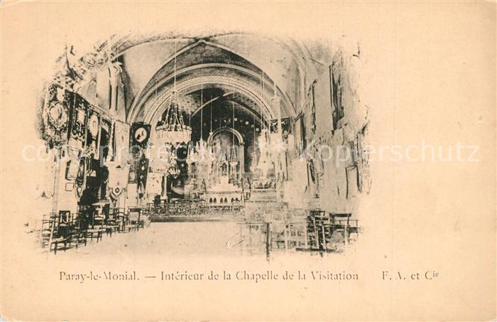 Paray-le-Monial Interieur de la Chapelle de la Visitation