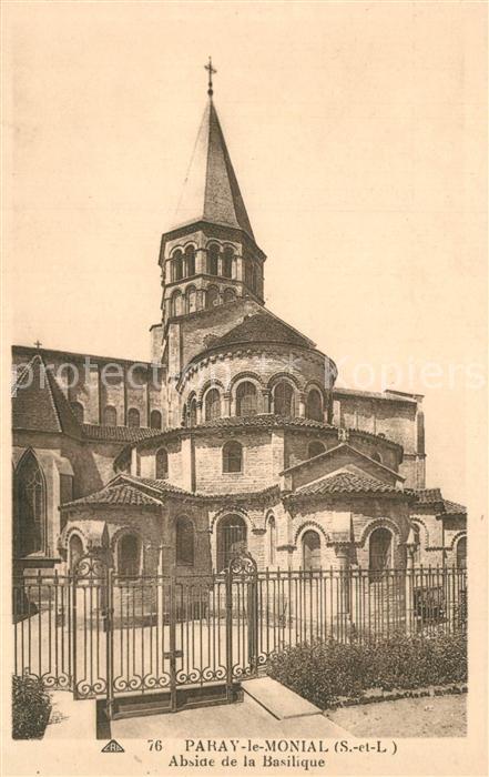 Paray-le-Monial Abside de la Basilique