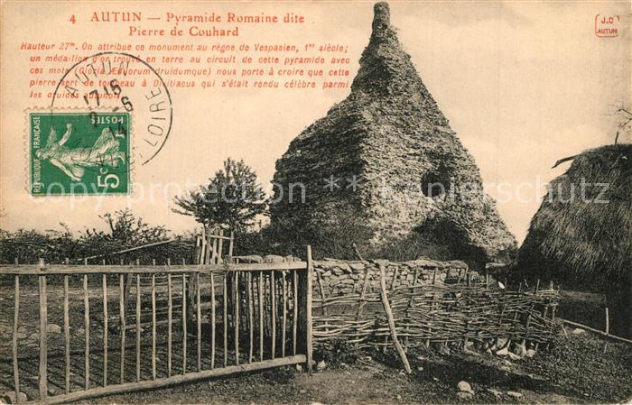 Autun Pyramide Romaine dite Pierre de Couhard