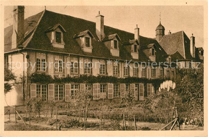 Paray-le-Monial Facade du Monastere de la Visitation du cote du Jardin