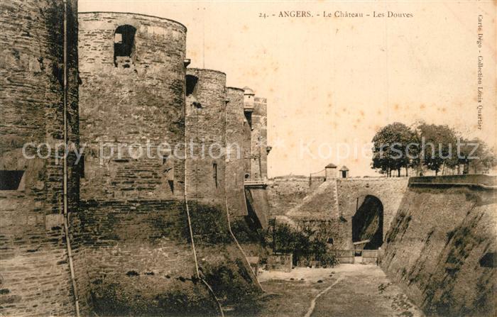Angers Le Chateau Les Douves