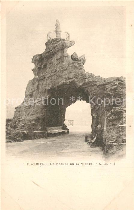 Biarritz Pyrenees Atlantiques Le Rocher de la Vierge