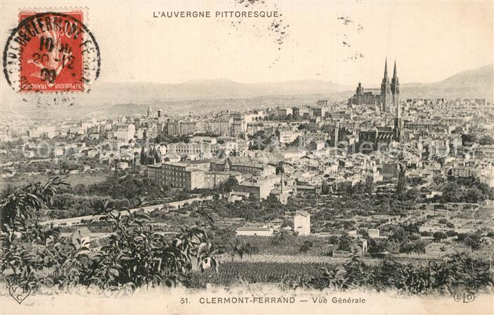 Clermont-Ferrand Vue generale