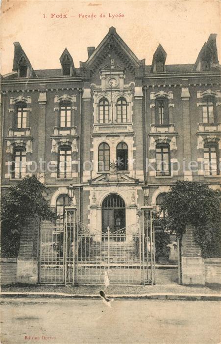 Foix Facade du Lycee