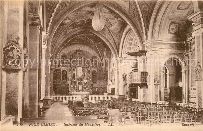 Cimiez Interieur du Monastere