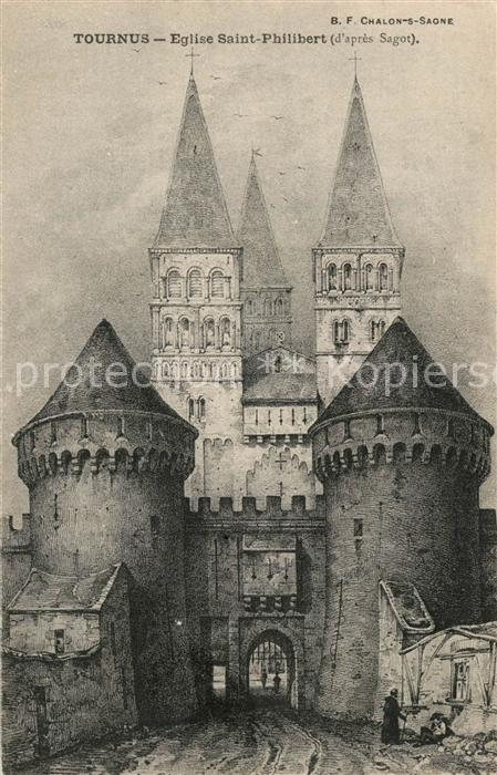 Tournus Eglise Saint Philibert