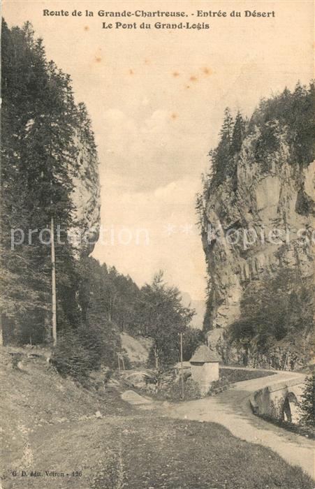Chartreuse La Grande Entree du Desert Le Pont du Grand Logis