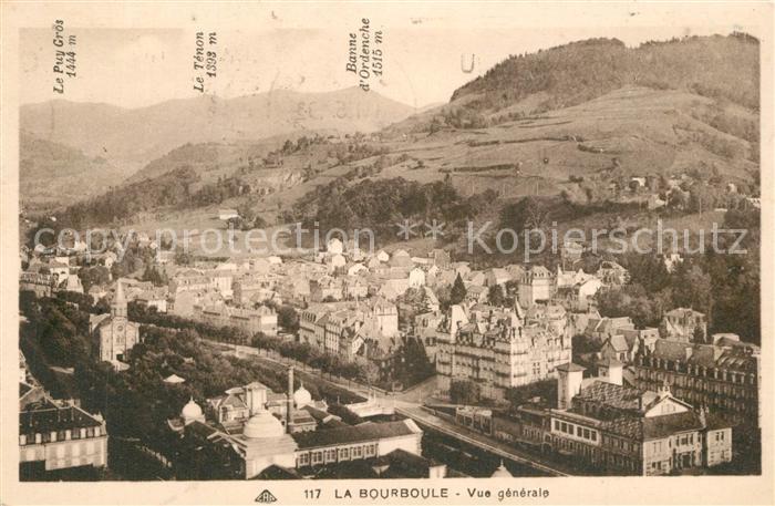 La Bourboule Vue generale