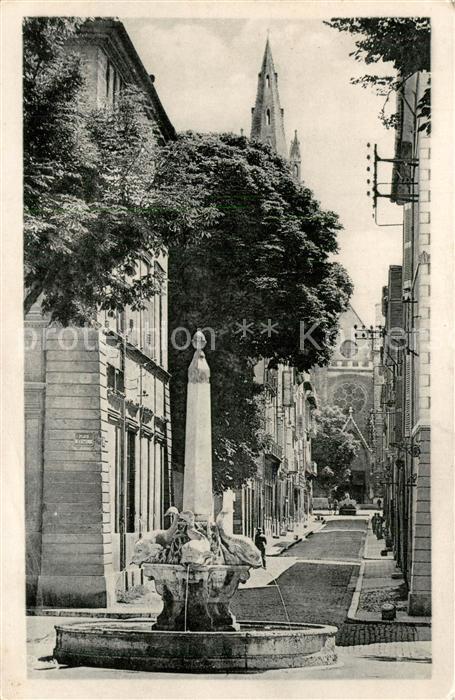 Aix-en-Provence Fontaine des 4 Douphins