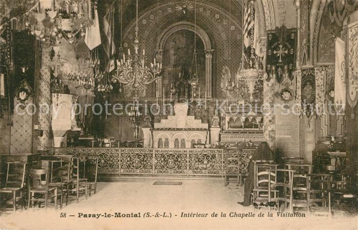 Paray-le-Monial Interieur de la Chapelle de la Visitation