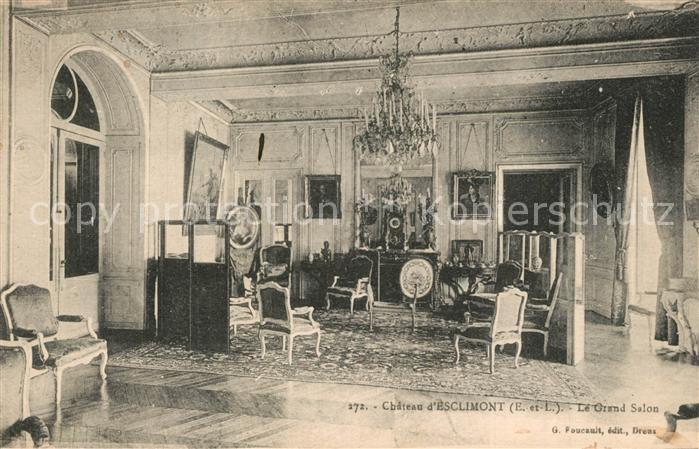 Saint-Symphorien-le-Chateau Chateau d’Esclimont Le Grand Salon