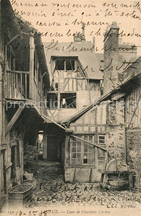 Lisieux Cour de Charlotte Corday