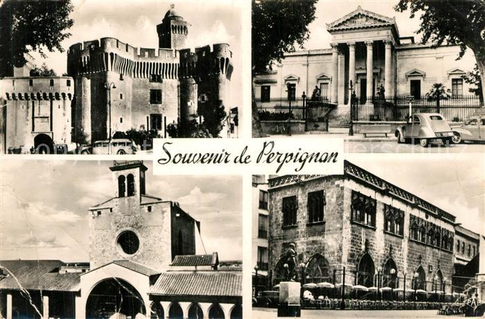 Perpignan Vues souvenir Monuments