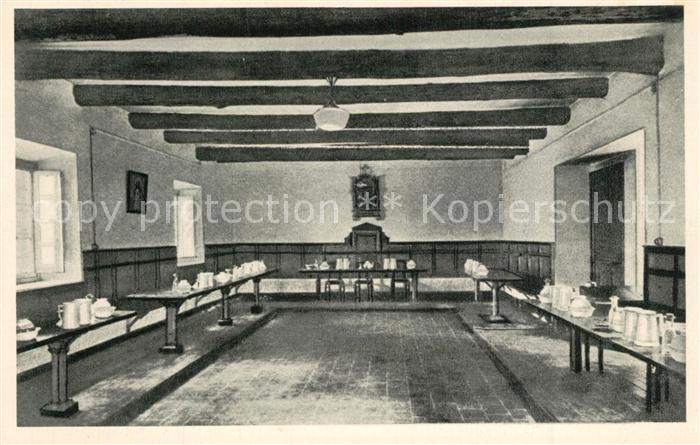 Castagniers Monastere ND de la Paix Le Refectoire