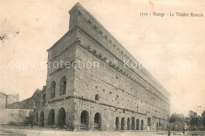 Orange Vaucluse Le Theatre Romain