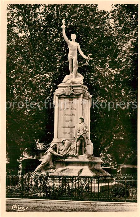 Montelimar Monument aux Morts Kriegerdenkmal