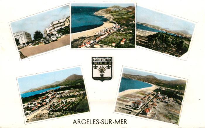 Argeles-sur-Mer Vues d ensemble Plage vue aérienne
