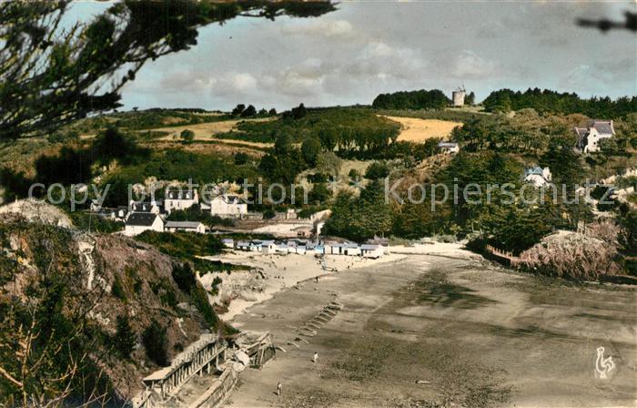 Etables-sur-Mer Cotes-d Armor La plage du moulin