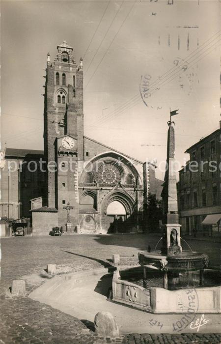 Toulouse Haute-Garonne Cathedrale Saint Etienne Fontaine