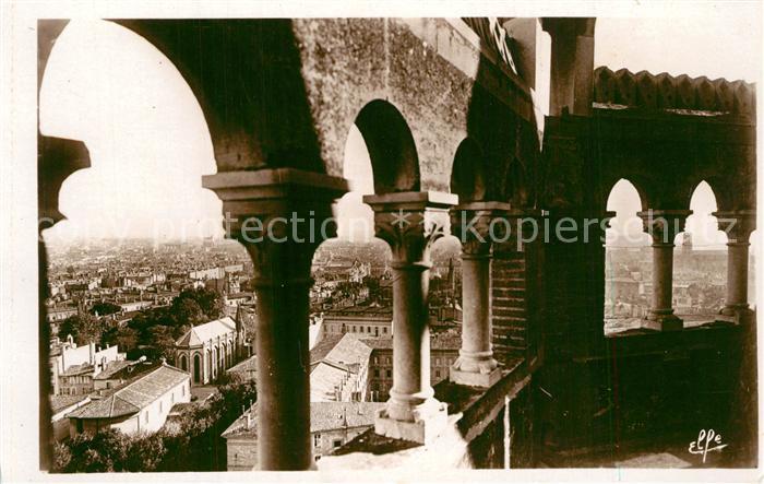 Toulouse Haute-Garonne Panorama vue prise du Clocher de Saint Bernin