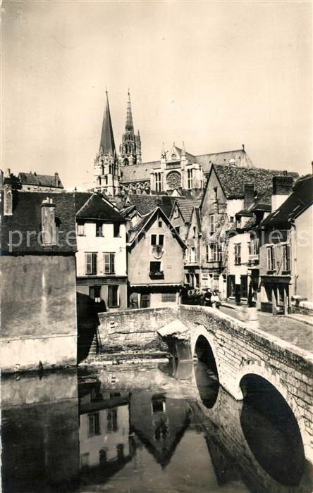 Chartres 28 Cathedrale vue du pont Bouju