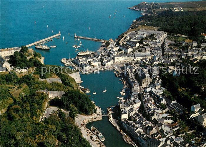 Presqu Ile de Quiberon Belle Ile Palais Arrière Port Bassin a Flots Port et Jeté