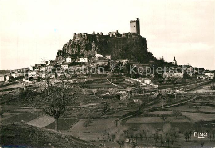 Polignac Haute-Loire Rocher et Ruines du Chateau Fort
