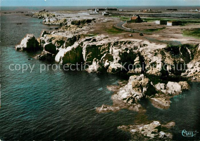 Le Croisic La côte vue aérienne