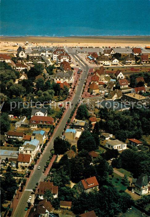 Franceville-Plage Vue aérienne de la plage