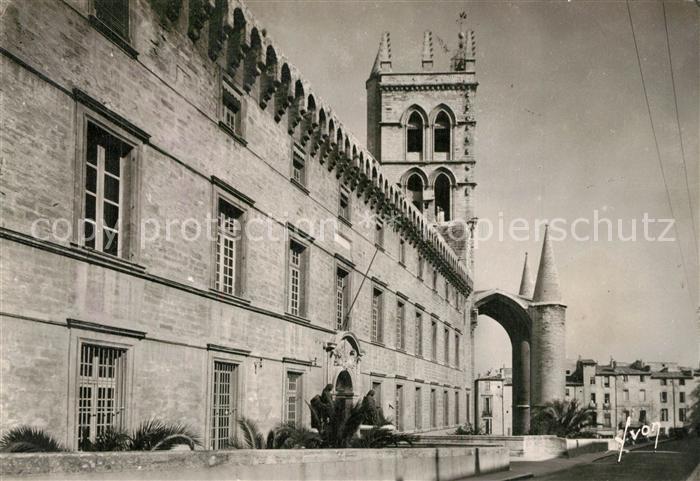 Montpellier Herault Faculté de Médecine Cathedrale Saint Pi