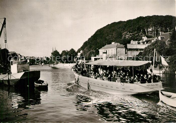 Quimper Arrivée de la Vedette au Cap Horn Bateau
