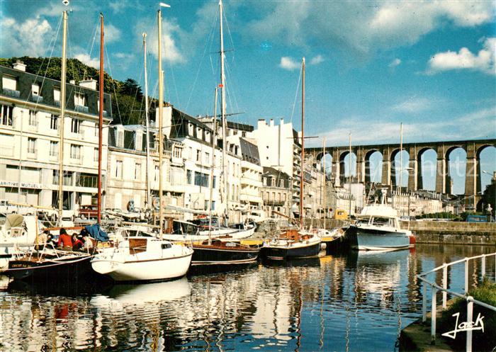 Morlaix Viaduc Port de plaisance Voiliers