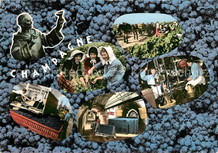 Troyes Aube Souvenir de Champagne Weinanbau Champagner