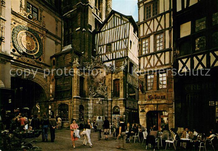 Rouen Le Gros Horloge Fontaine du XVIIIe siècle