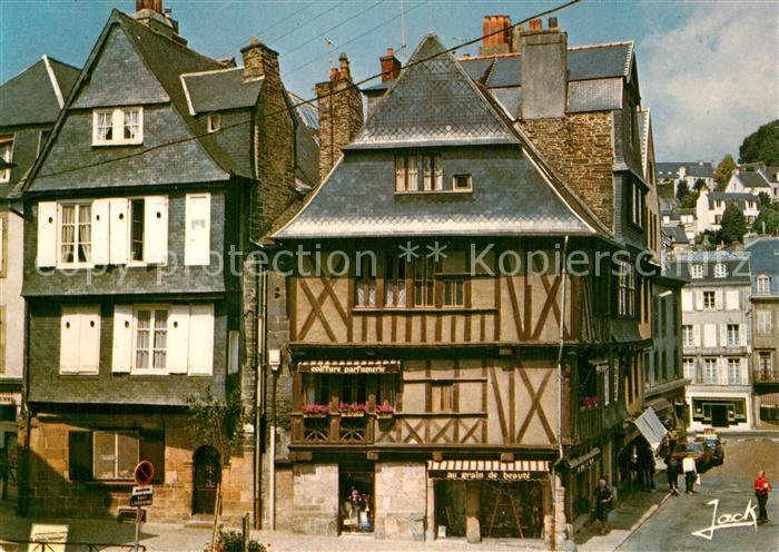 Morlaix Vieilles maisons de la Place des Halles