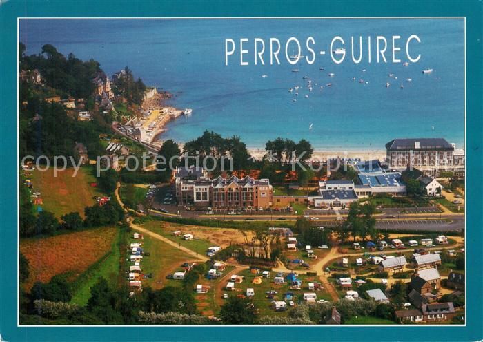 Perros-Guirec Tretraou Centre Pierre et Vacances Thalassothérapie vue aérienne