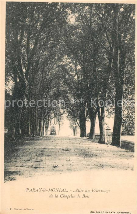 Paray-le-Monial Allée du Pèlerinage de la Chapelle de Bois