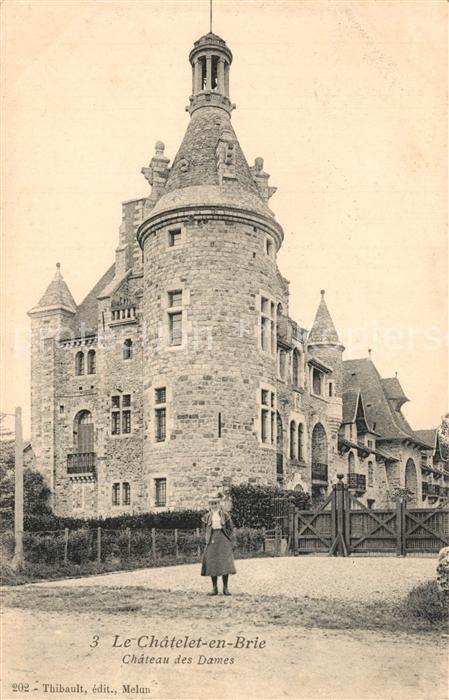 Le Chatelet-en-Brie Chateau des Dames Schloss