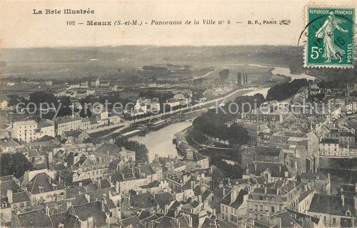 Meaux Seine et Marne Panorama de la ville