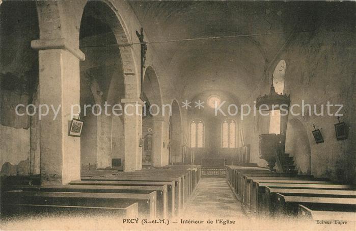 Pecy Intérieur de l'Eglise