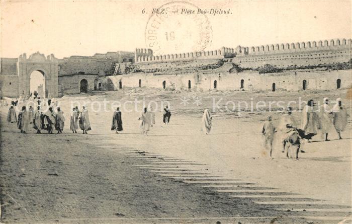Fes Fez Maroc Place Bou Djeloud