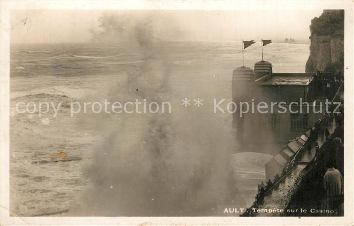 Ault Somme Tempête sur le Casino