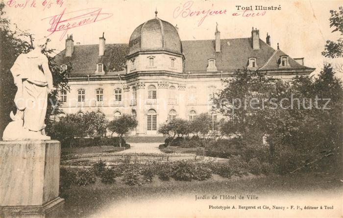 Toul 54 Jardin de l_Hôtel de Ville Statue Monum